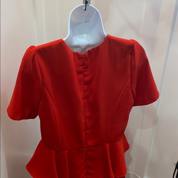 Forever 21 bright red dress sz L nwt $25 nice - Picture 4 of 10